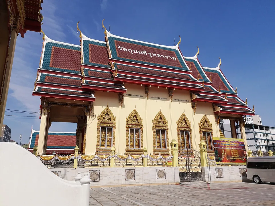 วิหารวัดกุนนทีรุทธาราม เขตดินแดง กรุงเทพมหานคร